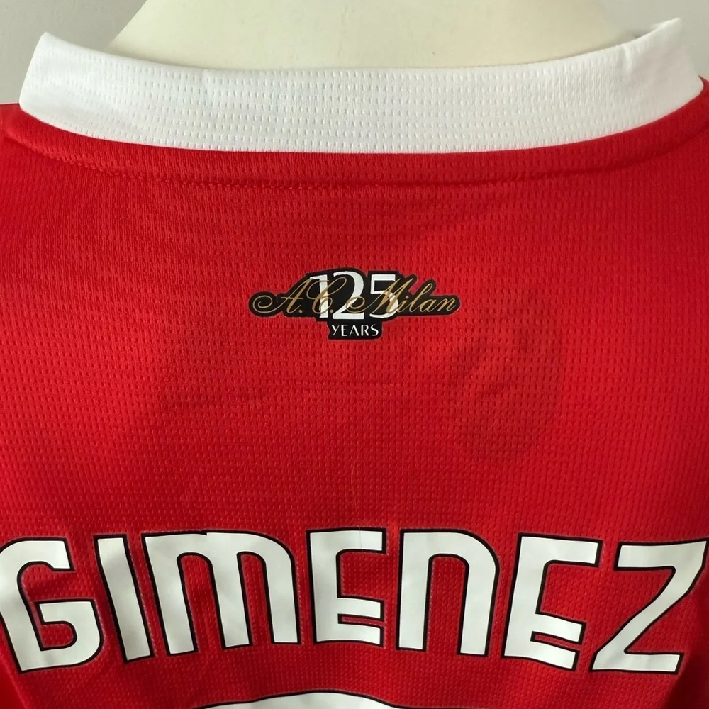 Santiago Gimenez #7 AC Milan New Men’s Serie A Puma Home Soccer Jersey - Picture 10 of 10